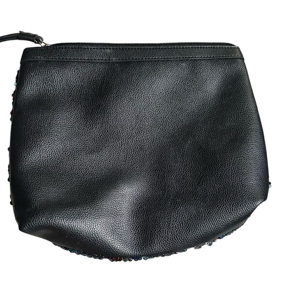 Victoria’s Secret Multicolored or Black Sequined Clutch Bag. - Picture 5 of 7